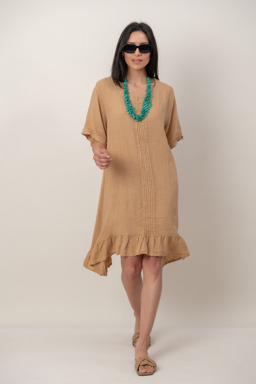 VESTIDO ILANA Camel