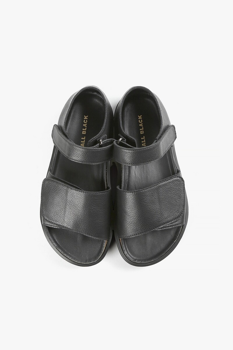 SANDALIA EASY VEL Negro