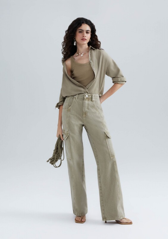 BLUSA SM FEM MARRÓN MEDIO