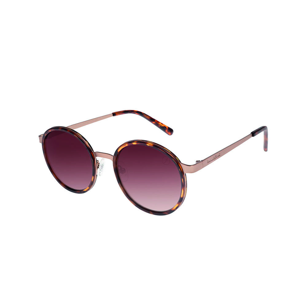 Lentes De Sol Chilli Beans Redondo - Unisex Gradiente Marón/Neon