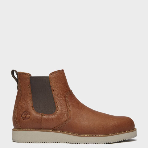Mid Chelsea Boot Medium Brown Full Grain