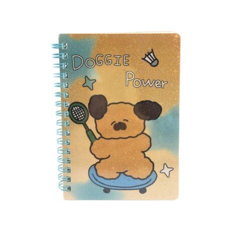 Libreta perrito holograma moni