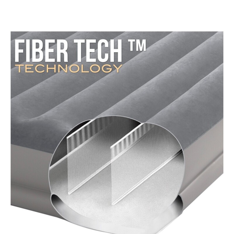 INTEX COLCHON DURA-BEAM PRESTIGE 2 PLAZAS QUEEN CON BOMBA RÁPIDA USB Intex Colchon Dura-beam Prestige 2 Plazas Queen Con Bomba Rápida Usb