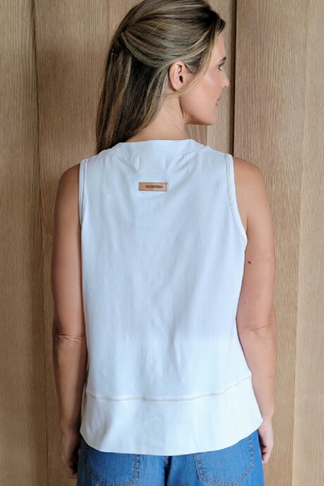 Musculosa Croacia Blanco