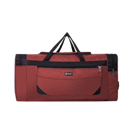 Bolso Sport Grande Unisex Multiuso Duradero Espacioso Bordó