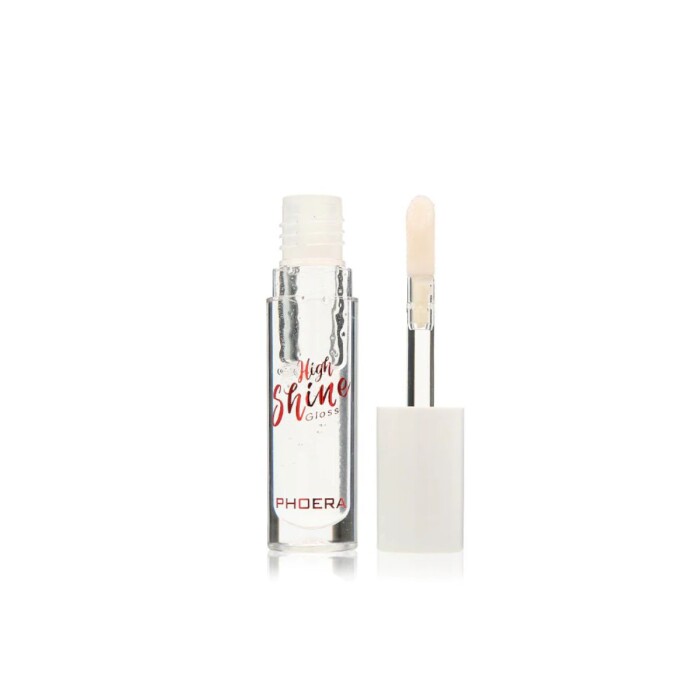 PHOERA HIGH SHINE LIP GLOSS CLEAR N°01 U única