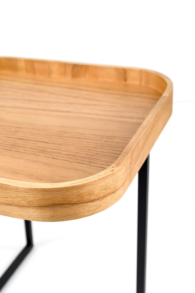 Live MESA LATERAL LIVE BAJA CINAMOMO NAURAL 45X45X48H CM