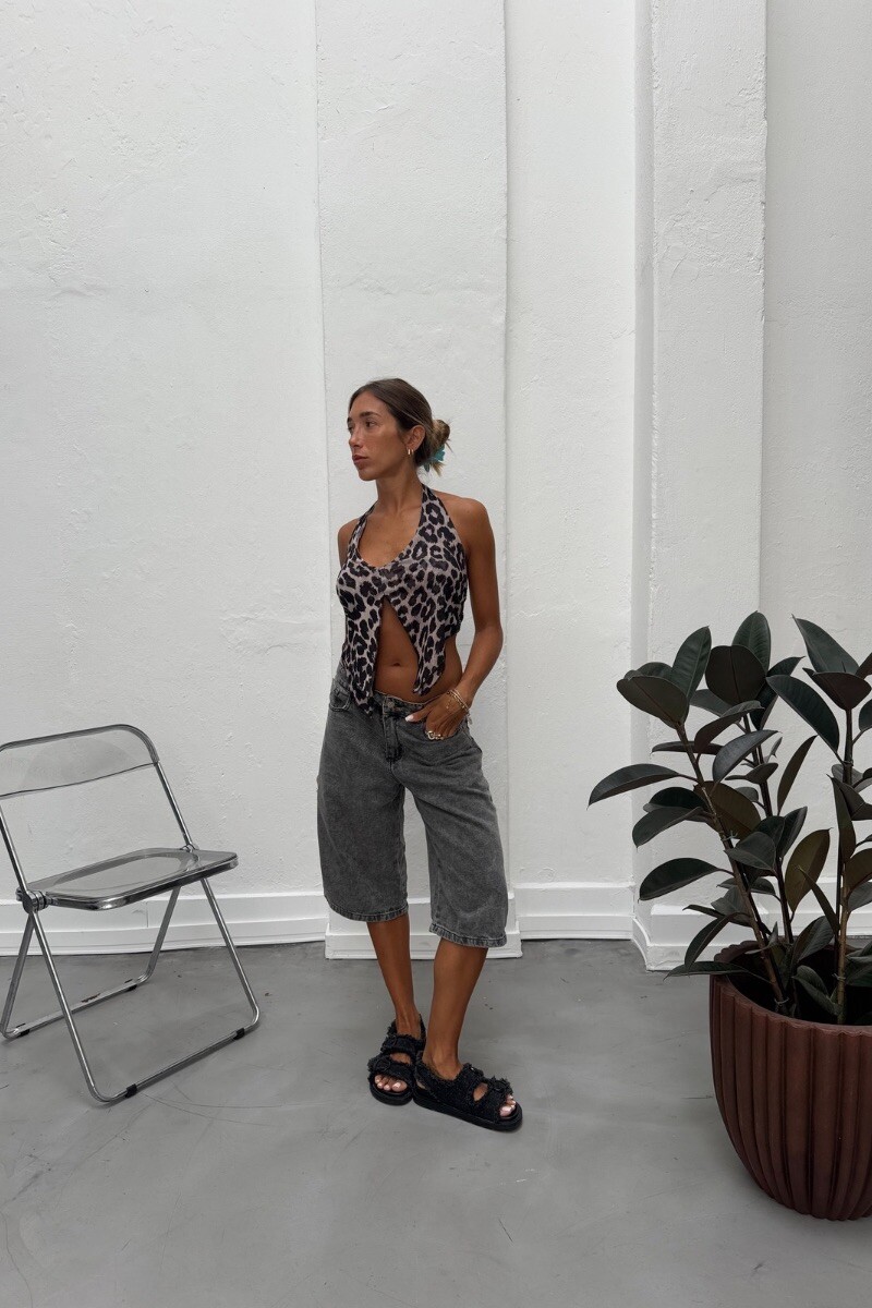 Top Butterfly Print