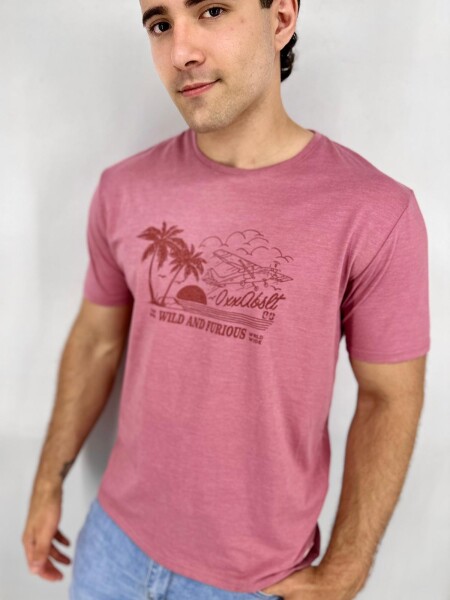 T-SHIRT OXX S007-24 ROSADO