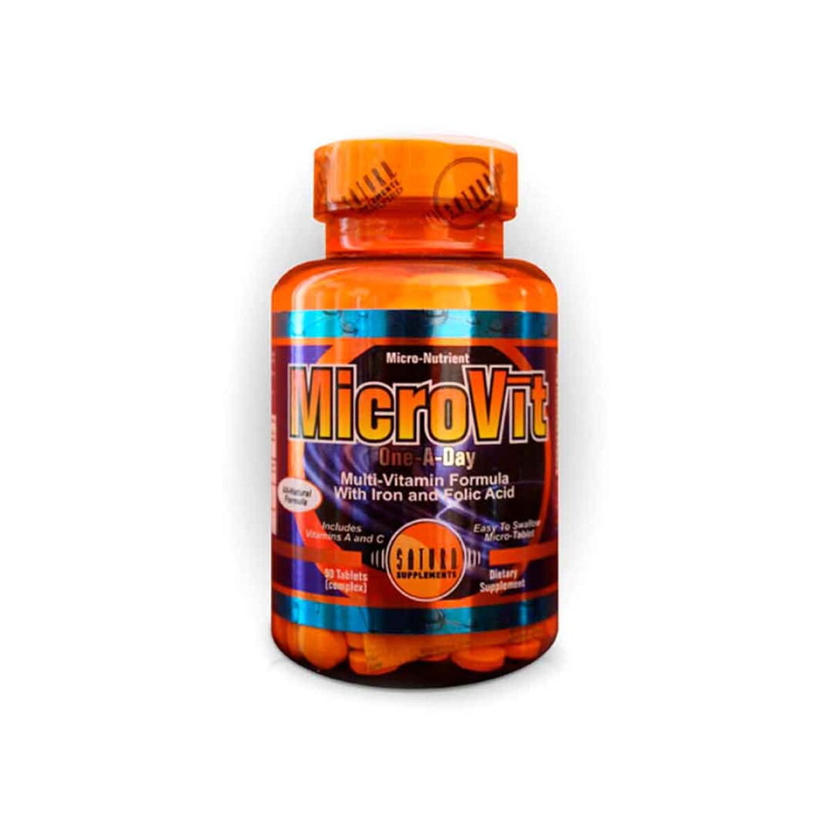 Multi Vitaminico Microvit Saturn 90 comprimidos - 001 