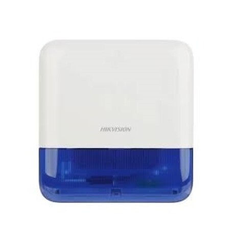 Hikvision - External Sounder - Wireless Blue Hikvision - External Sounder - Wireless Blue