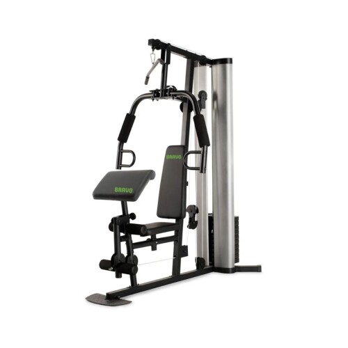 Gimnasio Multifuerza - Modelo Bravo EVO - Sistema de Poleas y 51 kg de Peso Gimnasio Multifuerza - Modelo Bravo EVO - Sistema de Poleas y 51 kg de Peso