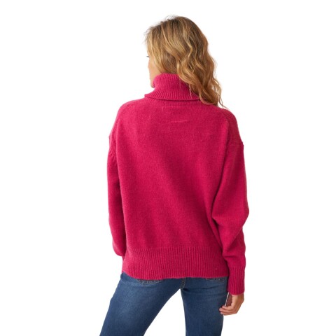 POLERA IVETTE S-L FUCSIA