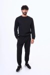 Pantalon de felpa Campana Negro