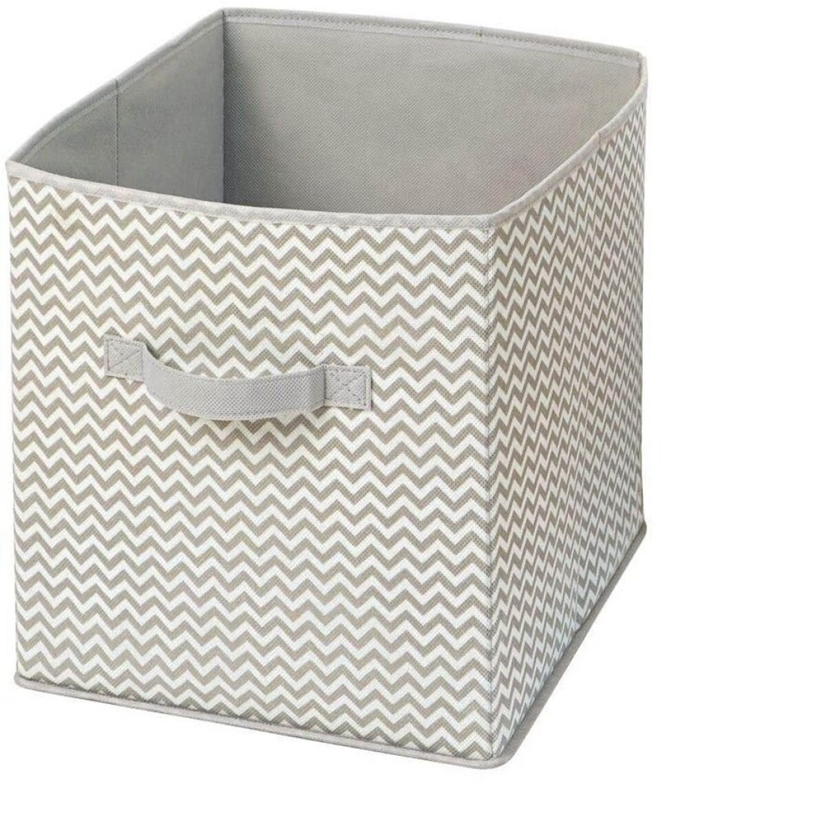 CAJA ORGANIZADORA TELA 31x34x33CM GRIS 