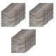 30 Placas Revestimiento Pared Autoadhesiva 70x77cm Promo X30 Piedra Clara