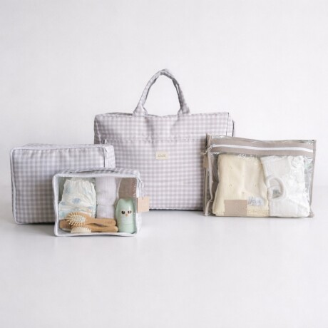 Set Valija para el Parto Vichy Gris