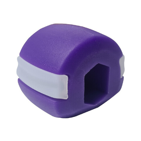 Ejercitador De Mandíbula Boca Ejercicio Tonifica Fortalece Variante Color Violeta Suave