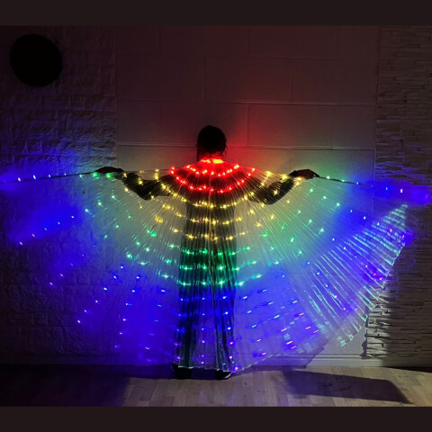 Alas con Luz Led Multicolor
