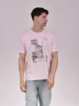 REMERA HAWAII ROSA CLARO