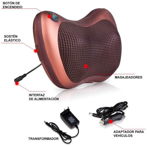 Masajeador Corporal + Almohada Masajeadora COMBO MASAJEADORES 916163 + 902871