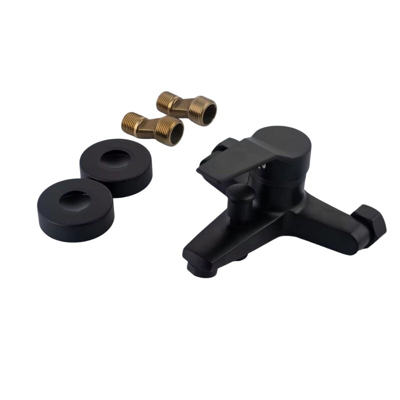 Canilla Monocomando Bañera Ducha Negro Griferia Baño Premium Canilla Monocomando Bañera Ducha Negro Griferia Baño Premium