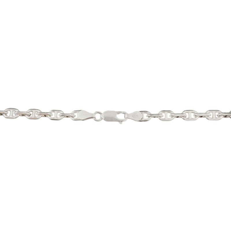 Cadena Force con barra-Plata 925-Sin Piedra-CD3115 sinpiedra