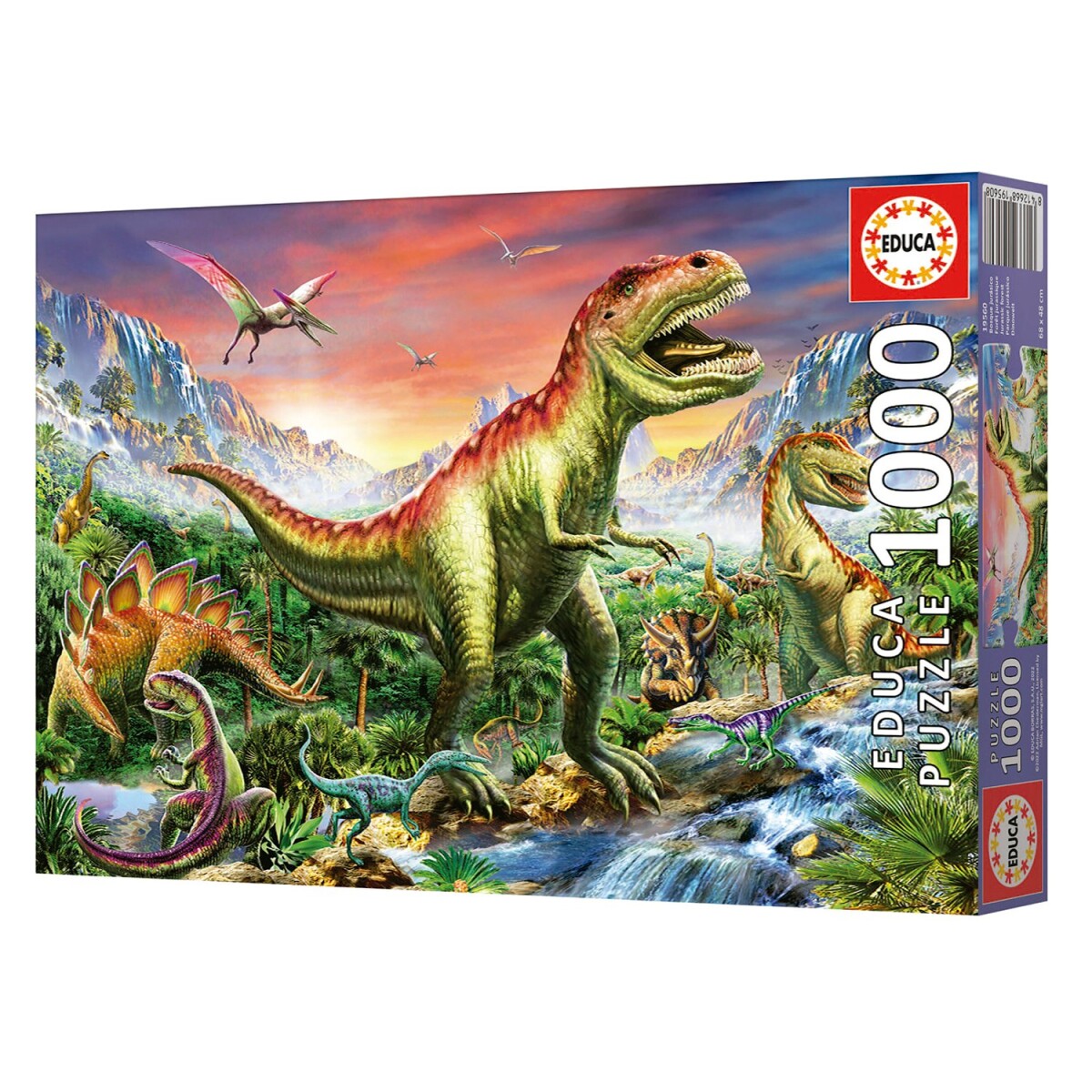 Puzzle Rompecabeza Bosque Jurasico 1000 Piezas Educa 