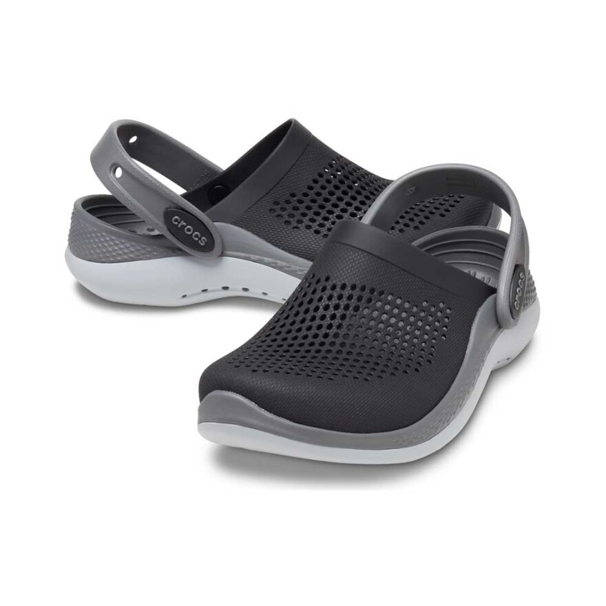 Crocs Literide 360 Clog K - Niños Black/slate Grey