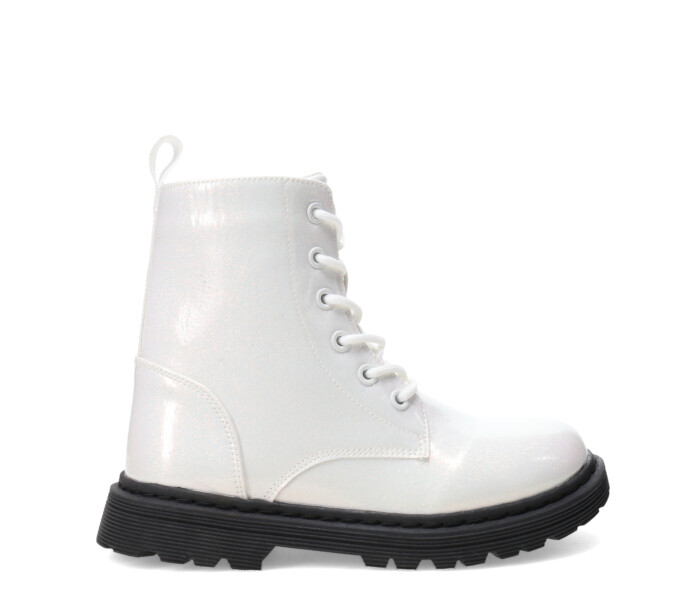 Bota CLUTCHY acordonada White
