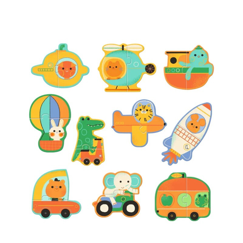 Puzzle Duo Vehículos 20 Piezas Puzzle Duo Vehículos 20 Piezas