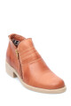 Botin casual dos cierres Terracota