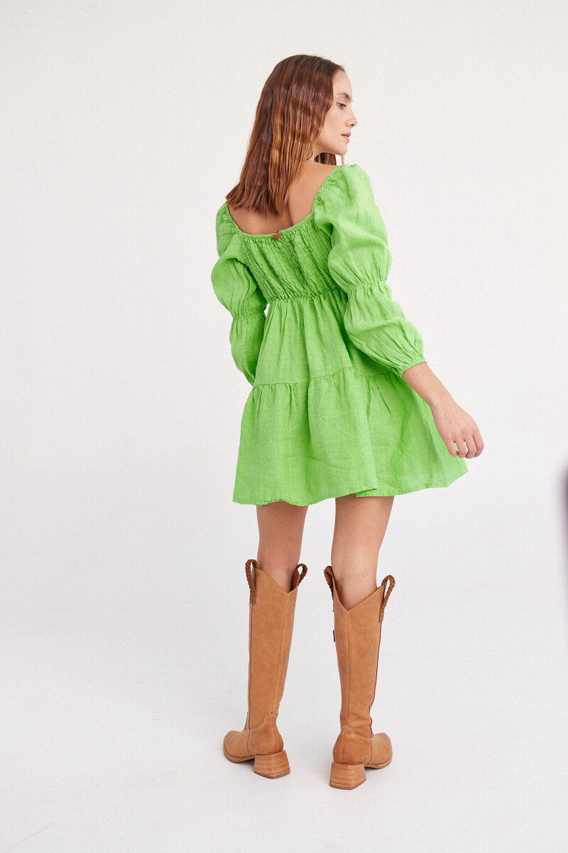 Vestido Paloma Verde