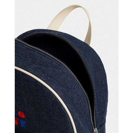 Mochila Denim ''hello Kitty'' Azul Gastado