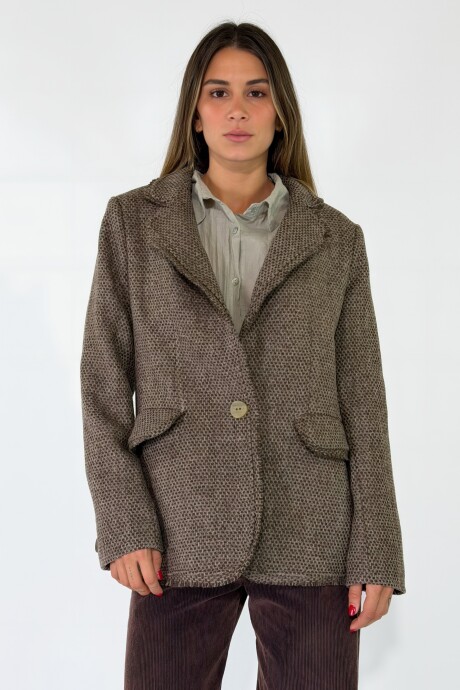 BLAZER MARTINA Marron