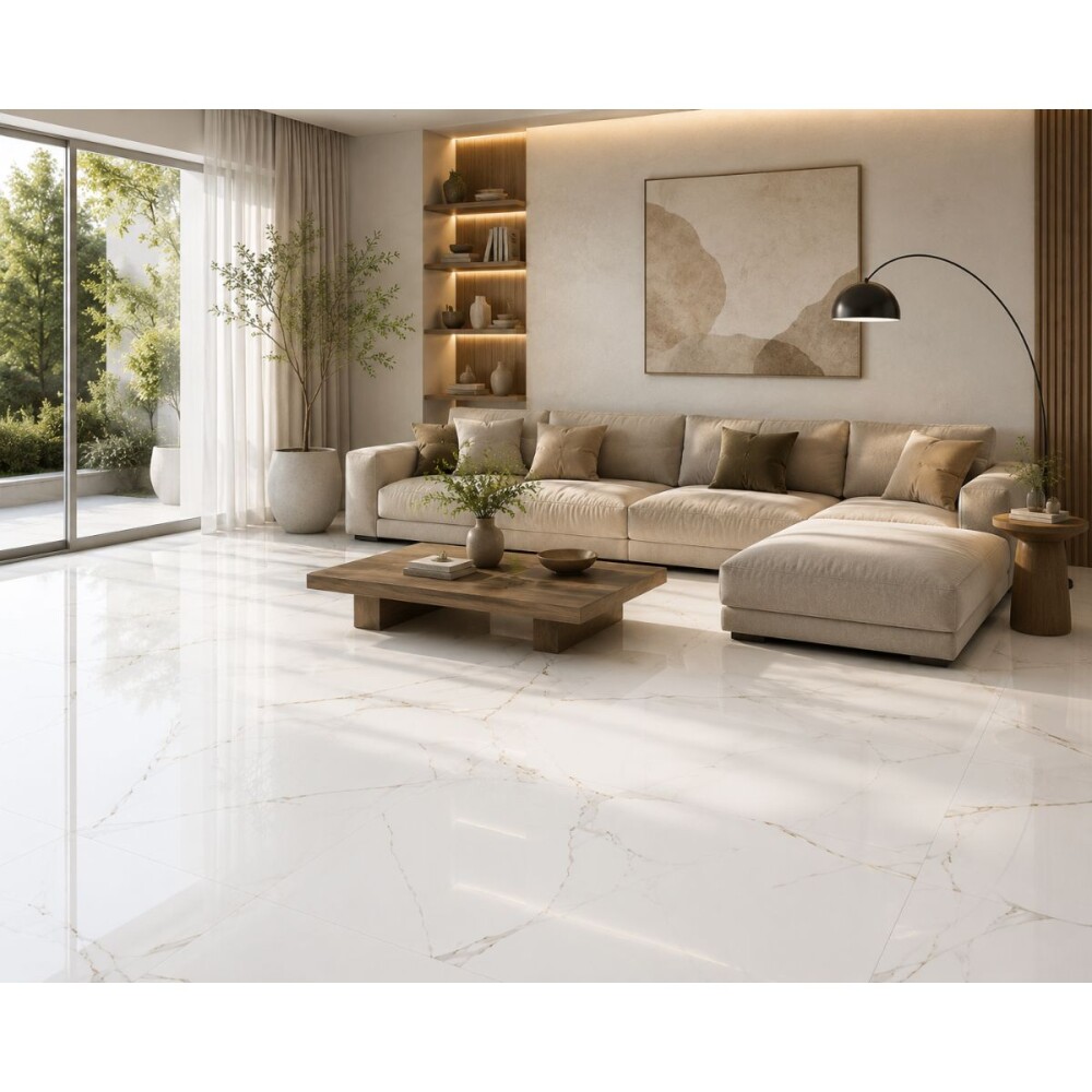 Cerámica para piso y pared Goldstream 72x72cm Pulido brillante Cerámica Para Piso Y Pared Goldstream 72x72cm Pulido Brillante