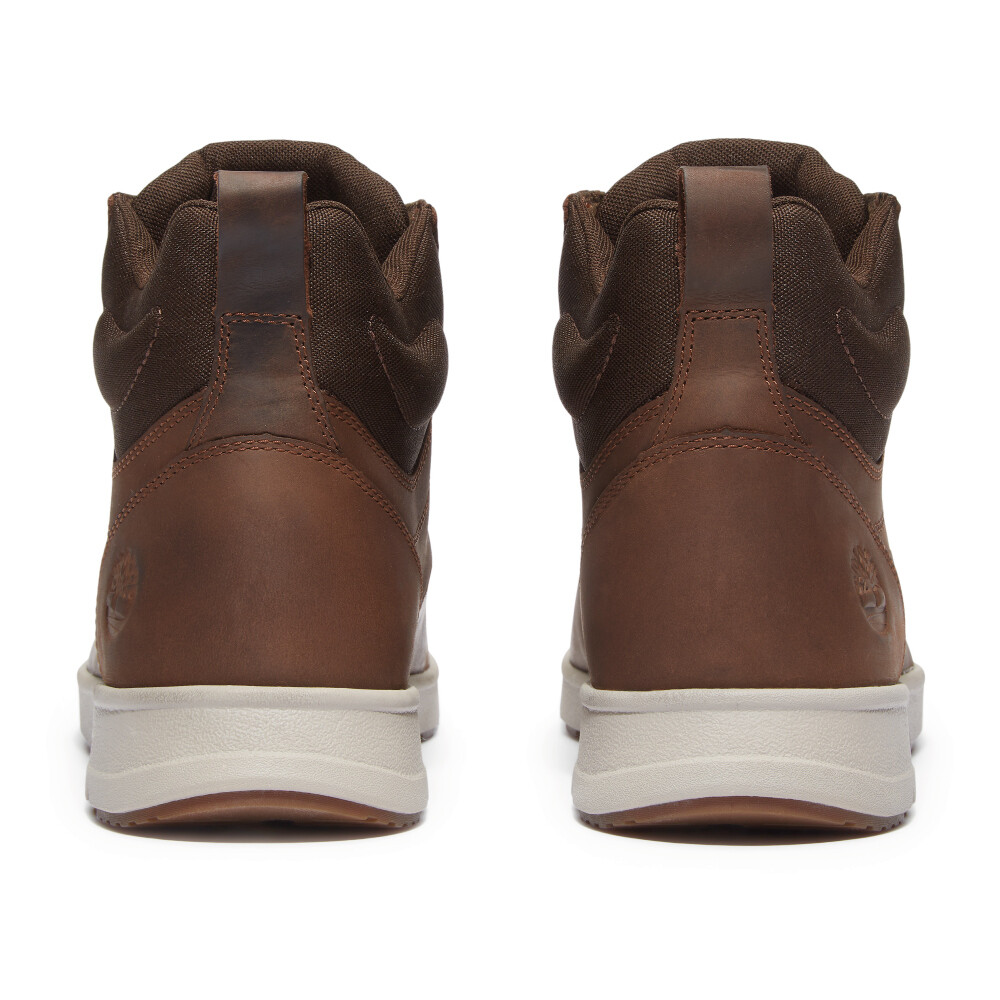Zapatillas Mid Lace Up Hombre Dark Brown Full Grain