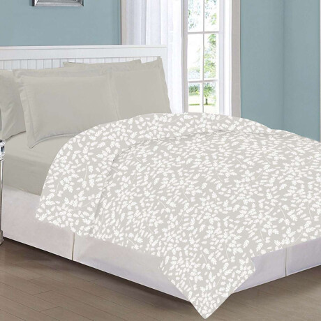 Acolchado 1 Plaza home-class 100% Microfibra Dis 217 Ho Be