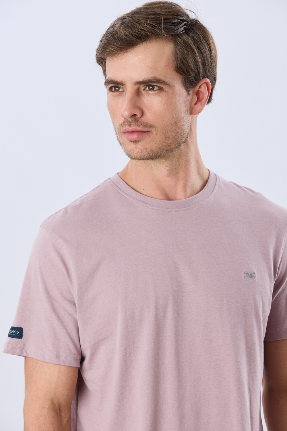 REMERA BÁSICA DE ALGODÓN Lila