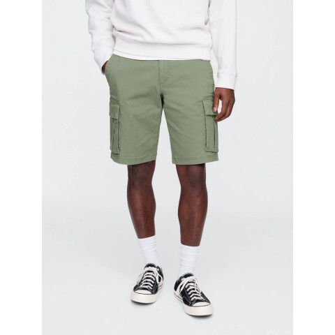 V-11IN CARGO SHORT MESCULEN GREEN
