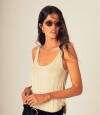 Musculosa Clare Beige