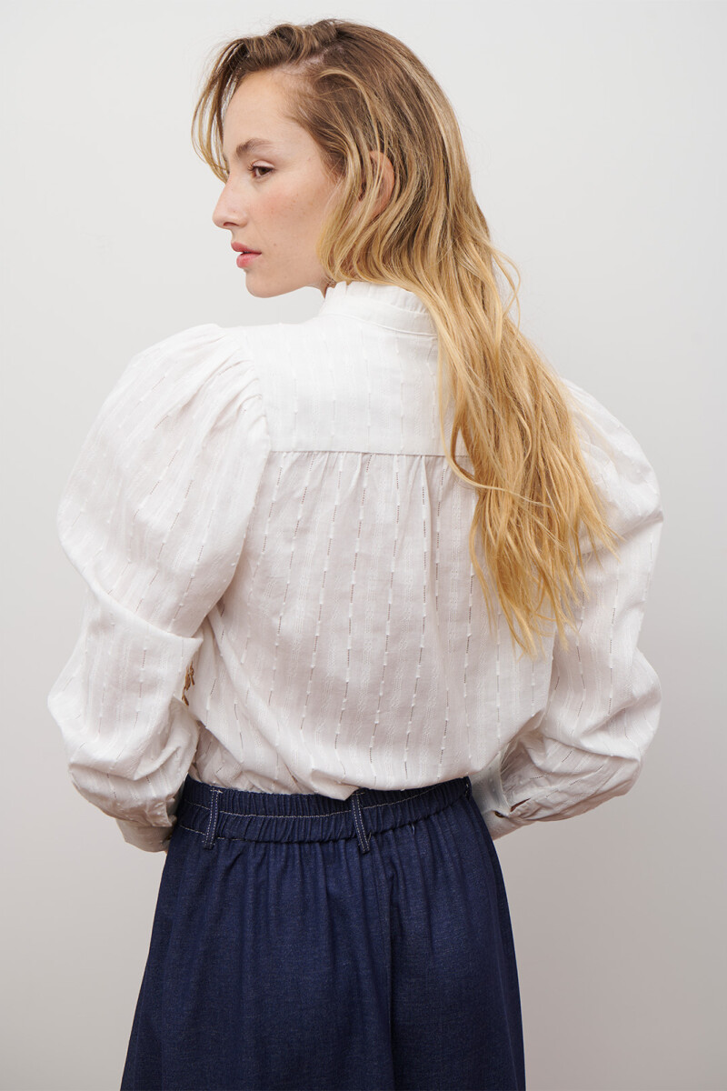 CAMISA GARDENIA NATURAL