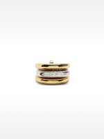Anillo Triple Dorado dorado