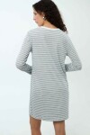 Camisón Andy Blanco/Gris
