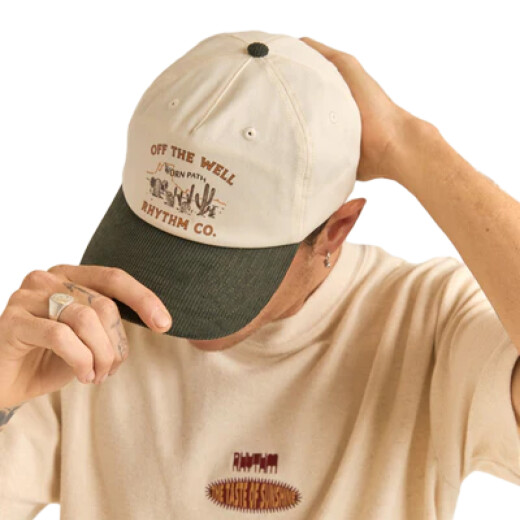 Gorro Cap Rhythm Worn Path - Beige Gorro Cap Rhythm Worn Path - Beige