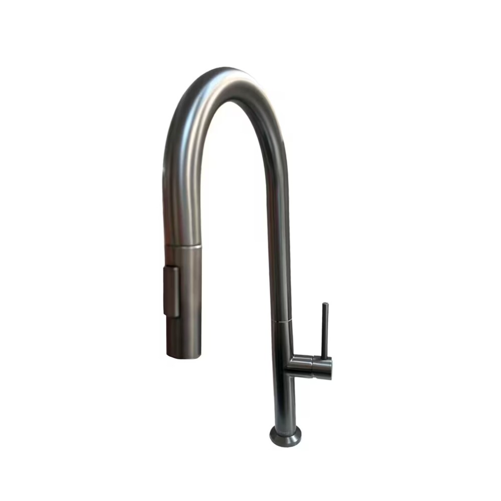 Grifería de cocina Monocomando de mesada extensible Zenda Grafito Dmc Grifería De Cocina Monocomando De Mesada Extensible Zenda Grafito Dmc