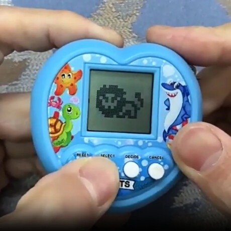Mascota virtual corazón Verde