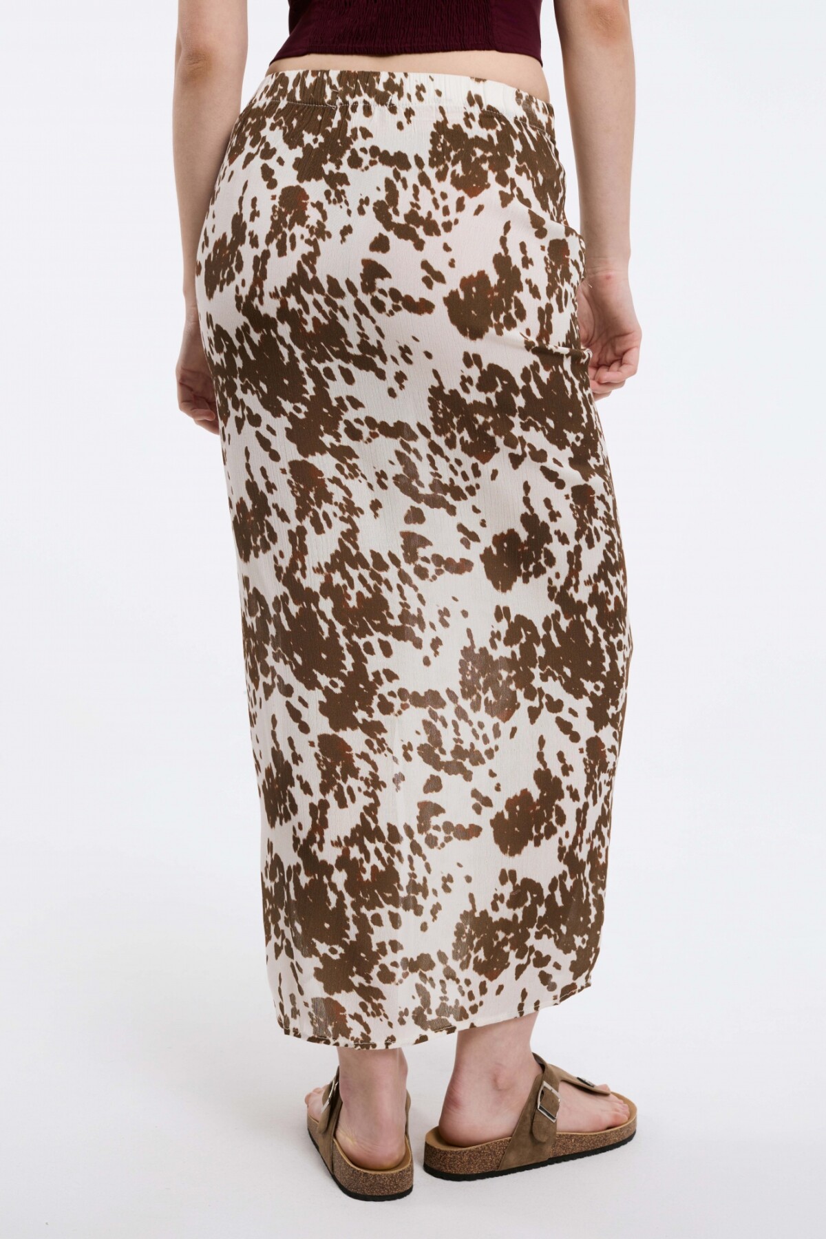 Pollera Anna Cow Print