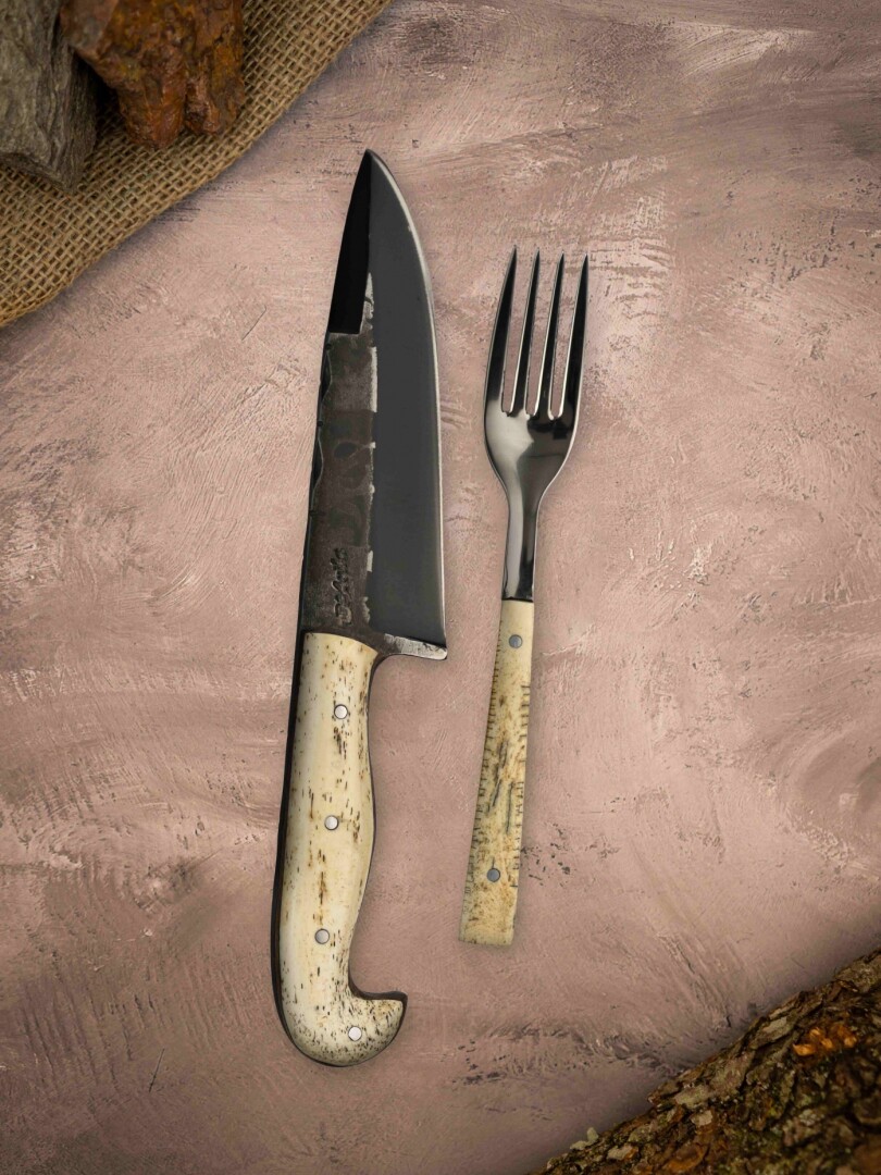 Juego de cuchillo y tenedor Juego de cuchillo y tenedor