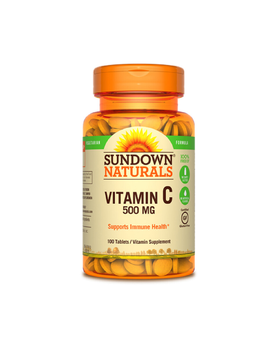Vitamina C Sundown Naturals 500Mg 100 comprimidos 